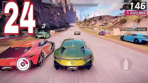 Asphalt 9 Legends - Part 24 -DS - E - Tense - Chapter 2 - Green machines - Races 7 to 14 Complete
