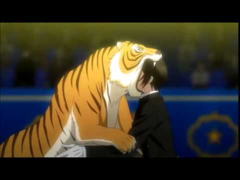 Kuroshitsuji Book of Circus - Sebastian Tiger Scene