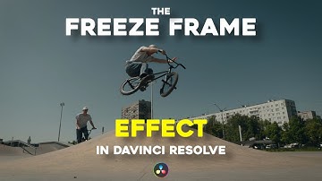 The Freeze Frame Effect - Davinci Resolve Tutorial