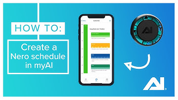 myAI Flow: Creating a Schedule and reviewing the Modes for a Nero in the myAI app