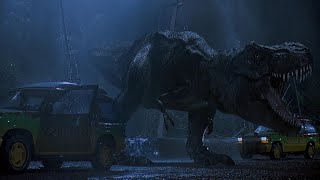 Тираннозавр Вырывается На Свободу - Парк Юрского Периода (1993)