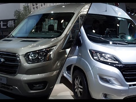 Ford Transit 2020 vs. Fiat Ducato 2020