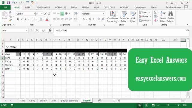 payroll summary