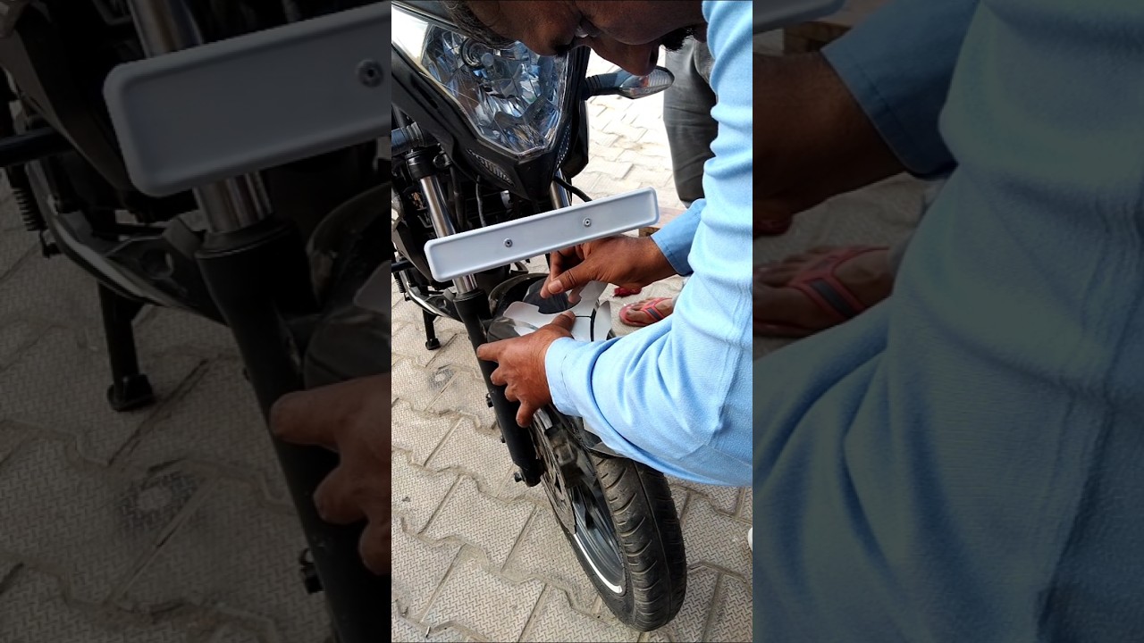 Pulsor 125 mudguard modification 