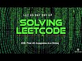 力扣438找异位词题解Solving Leetcode 438. Find All Anagrams in a String