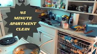 45 minute real time time declutter / clean with me!