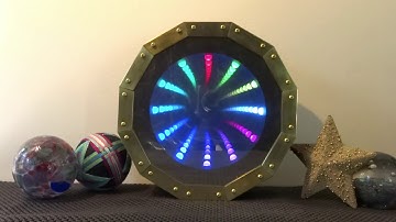 Infinity Mirror Clock Video