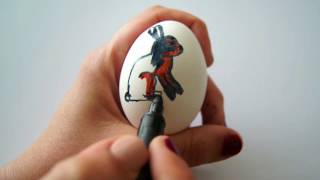 Ostereier bemalen - Eier gestalten - How to paint easter eggs