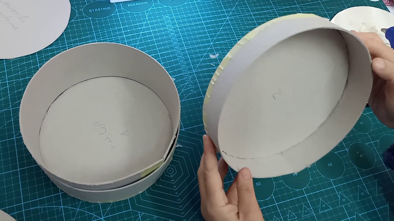 صناعة العلب التركية / تركيب العلب للتزيين