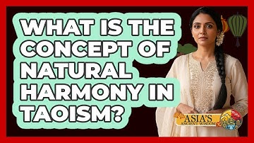 What Is The Concept Of Natural Harmony In Taoism?
