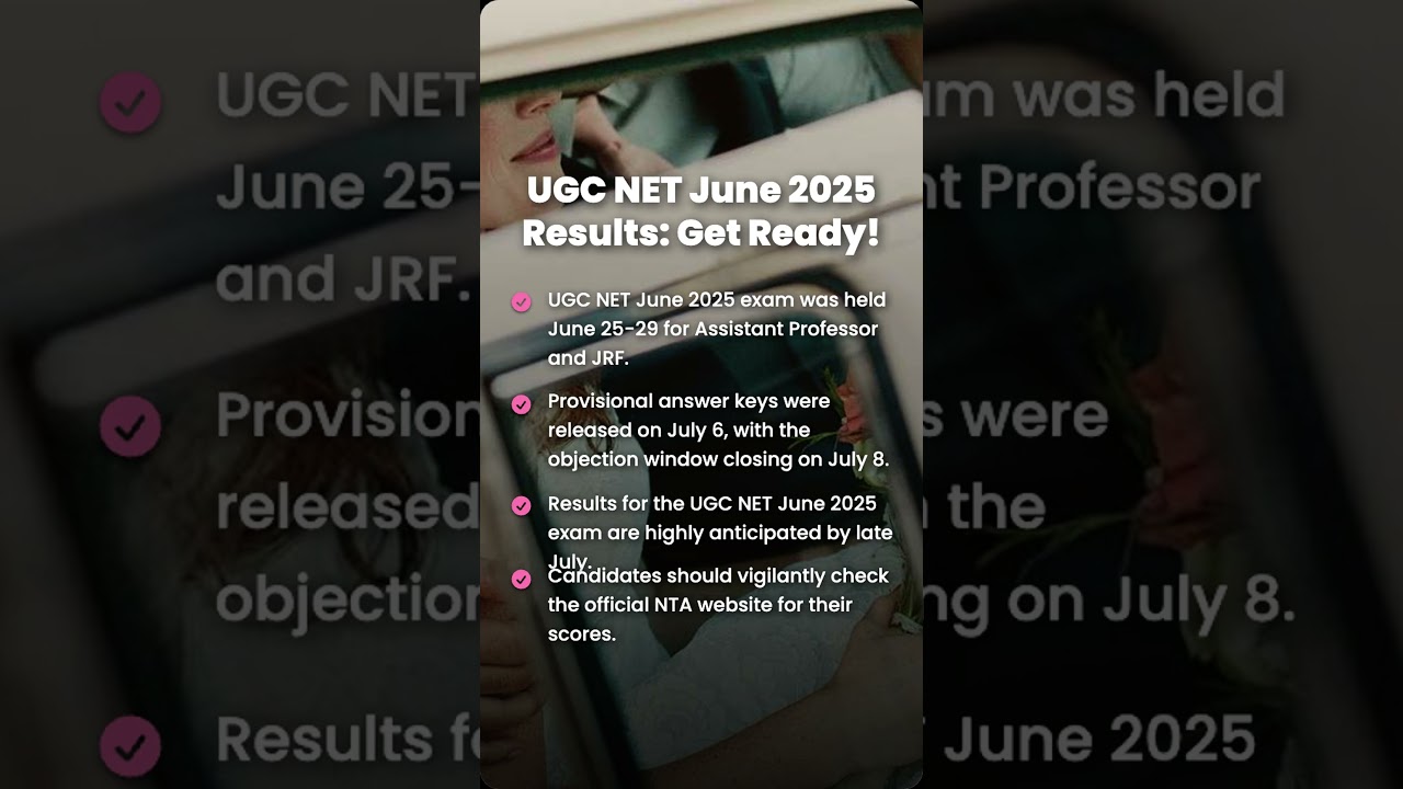 UGC NET June 2025 Result: Latest Update!