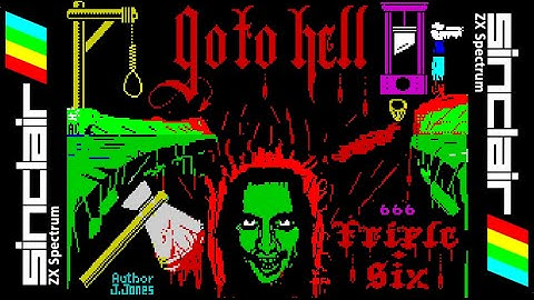 GO TO HELL (1985) Walkthrough, ZX Spectrum