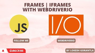 Part 11: Handle Frames | Iframes with WebDriverIO