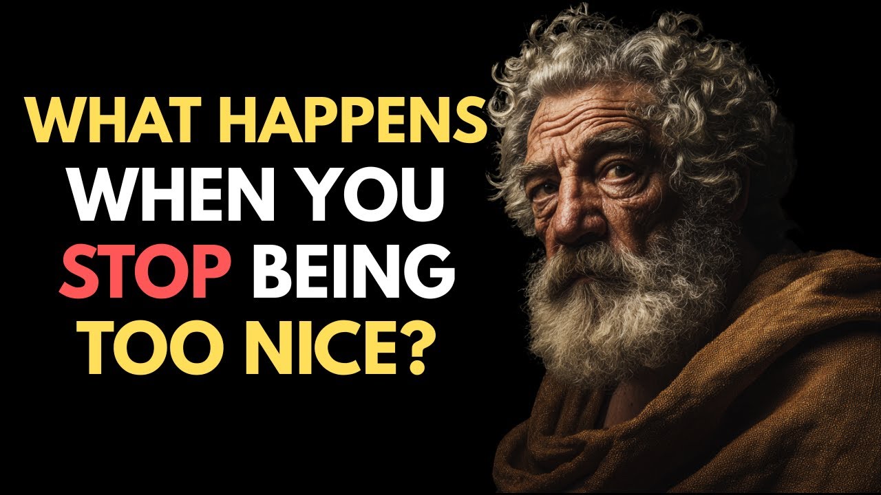 What Happens When You STOP Being Nice to the WRONG People? | Stoic philosophy