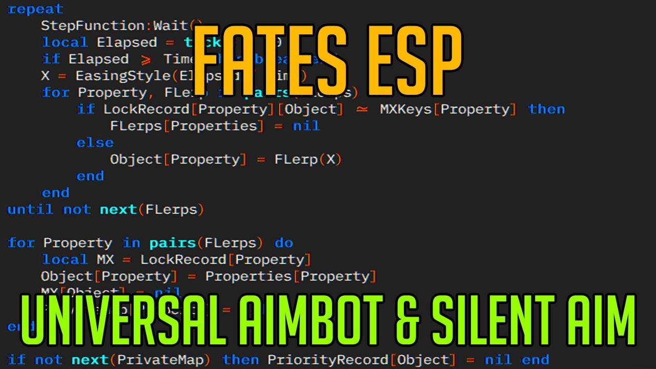Aim script. Универсальные ESP РОБЛОКС. Auto Universal скрипт. Universal Roblox script. Universal Unity ESP.