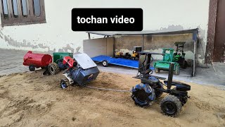 tochan video on new setup power Full rc tractor model 💯✅