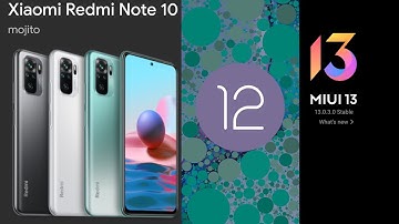 Redmi note 10 MIUI 13 Android 12 (Quick Installation Demo and First Look)