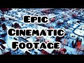Amazing CINEMATIC FOOTAGE of Snowy HiLL During SUNSET!!!