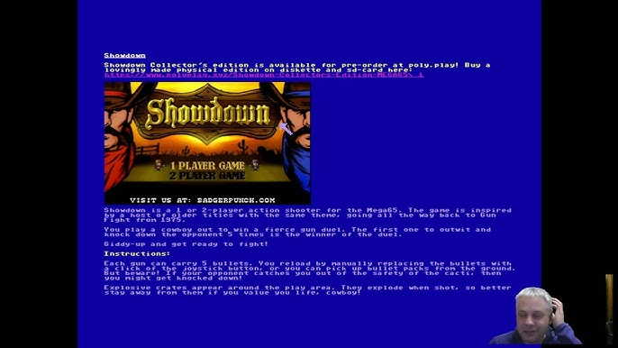 Showdown - Collector's Edition - MEGA65