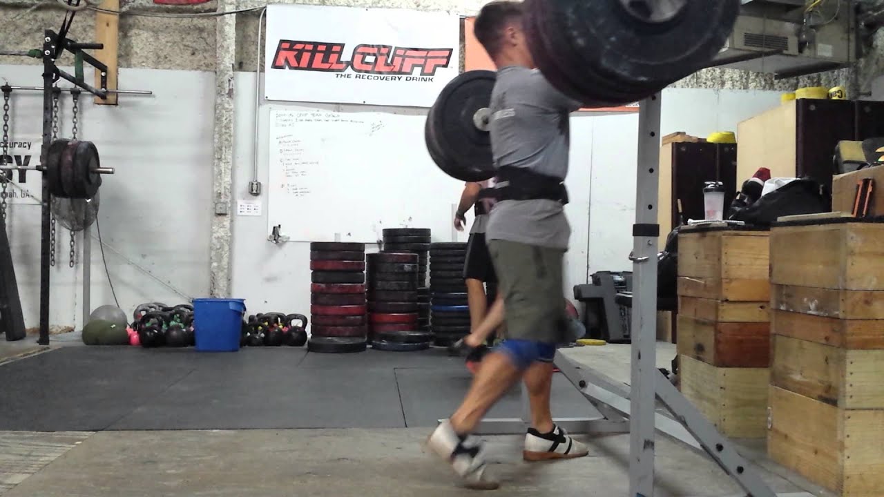 300 lb front squat YouTube