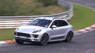 2015 Porsche Macan GTS testing on the Nurburgring!