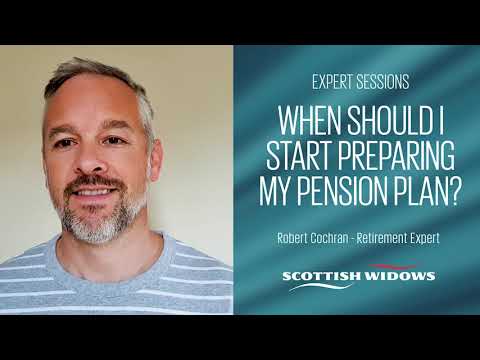 When should I start preparing my pension plan?