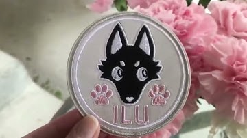 Embroidered Patches FOR SALE! (limited!!) (LupisVulpes reupload)