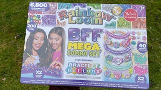 **NEW** Rainbow Loom BFF Mega Combo Set Review/Overview