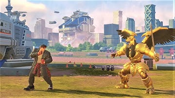 Ryu vs Goldar (Hardest AI) - Power Rangers: Battle for the Grid