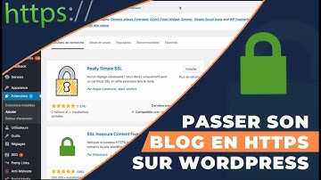 PASSER SON BLOG EN HTTPS SUR WORDPRESS
