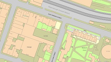Find out what large and small scale mean on maps
