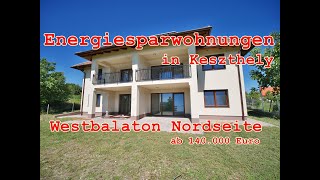 Energiesparwohnungen Balaton Nordseite Ungarn