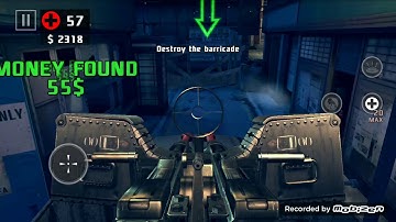 |DEAD TRIGGER 2| killing triple kamikaze with machine gun