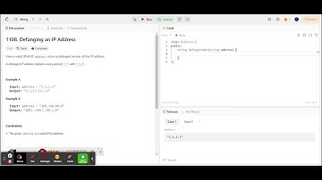 Defanging an IP Address | Leetcode | C++