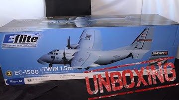 Unboxing the EC1500 by  Horizon Hobby
