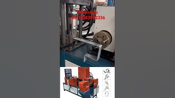 Pipe clamp manufacturing machine factory operation video