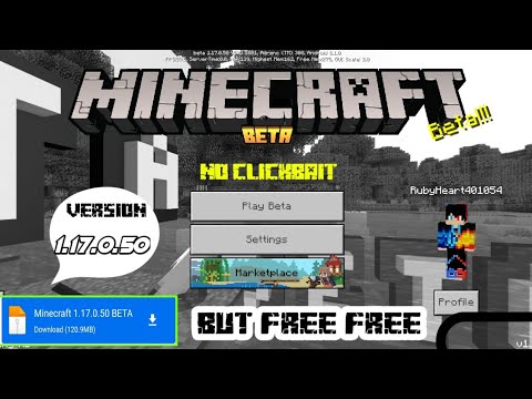 Download Minecraft 1.17.0.50 Free - Bedrock Edition 1.17.0.50 APK