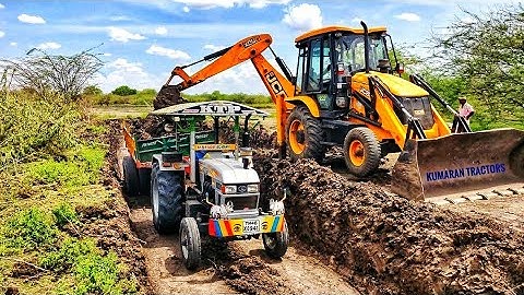 JCP Video | Eicher 551 50hp Range power plus tractor with fully loaded trolley | Kumaran tractors