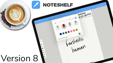 Noteshelf version 8 Updates - What’s changed| Paperless X
