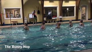 Aqua Zumba Easter themed class choreo - The Bunny Hop for demonstration purposes only