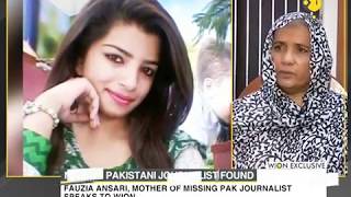 Missing Pakistan journalist found