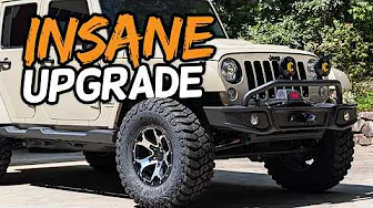My Jeep's BIGGEST Upgrade Yet! Venom Power Tires SwampThing M/T Transformation