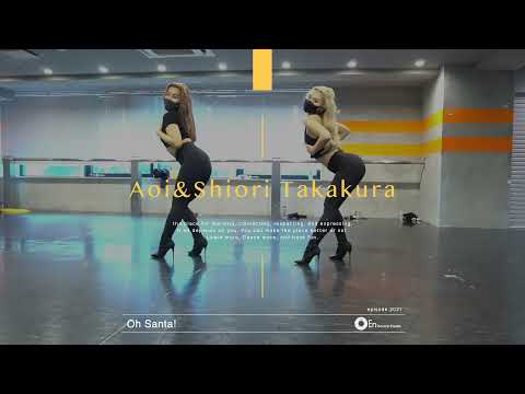 Aoi&Shiori Takakura"Oh Santa!/Mariah Carey"@En Dance Studio SHIBUYA SCRAMBLE