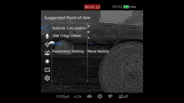 NEW UPDATE FOR THE RH50R INCLUDING 3-24X AND SPOA RETICLE CHANGES FOR THE BALLISTIC CALCULATOR