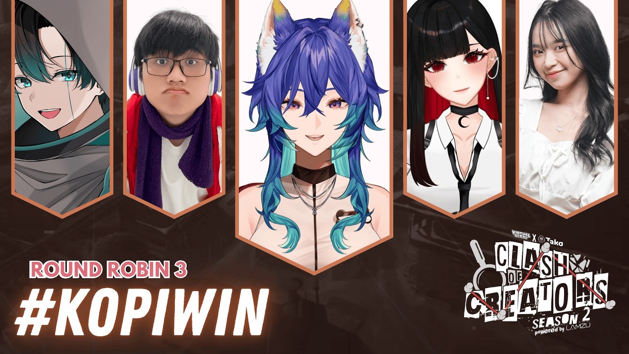 【#COCS2】Day 3: Round Robin. KOK UDAH HARINYA LAGI [#KOPIWIN]
