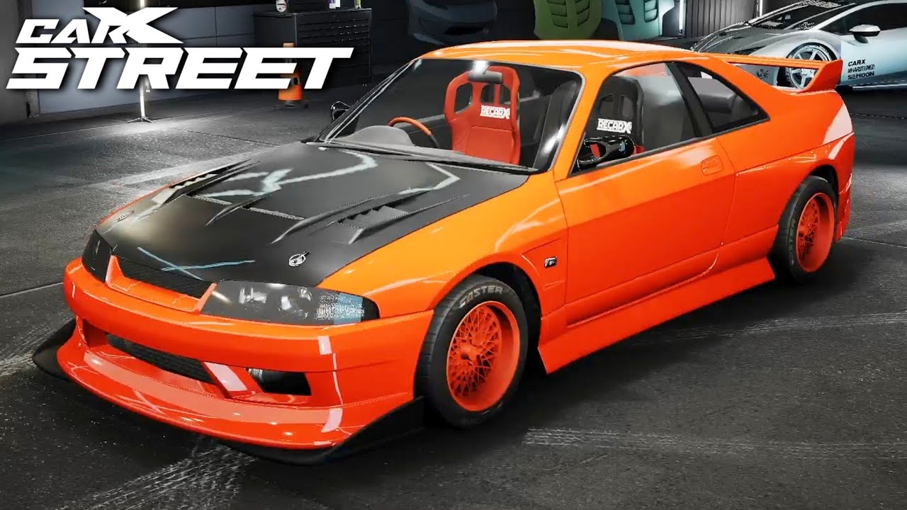 CarX Street - Nissan Skyline GT-R R33 Customisation and Gameplay - YouTube