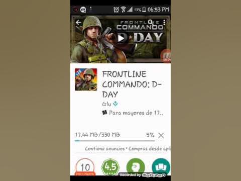 FRONTLINE COMMANDO D-DAY: Jogo De Guerra FRENÉTICO para celular