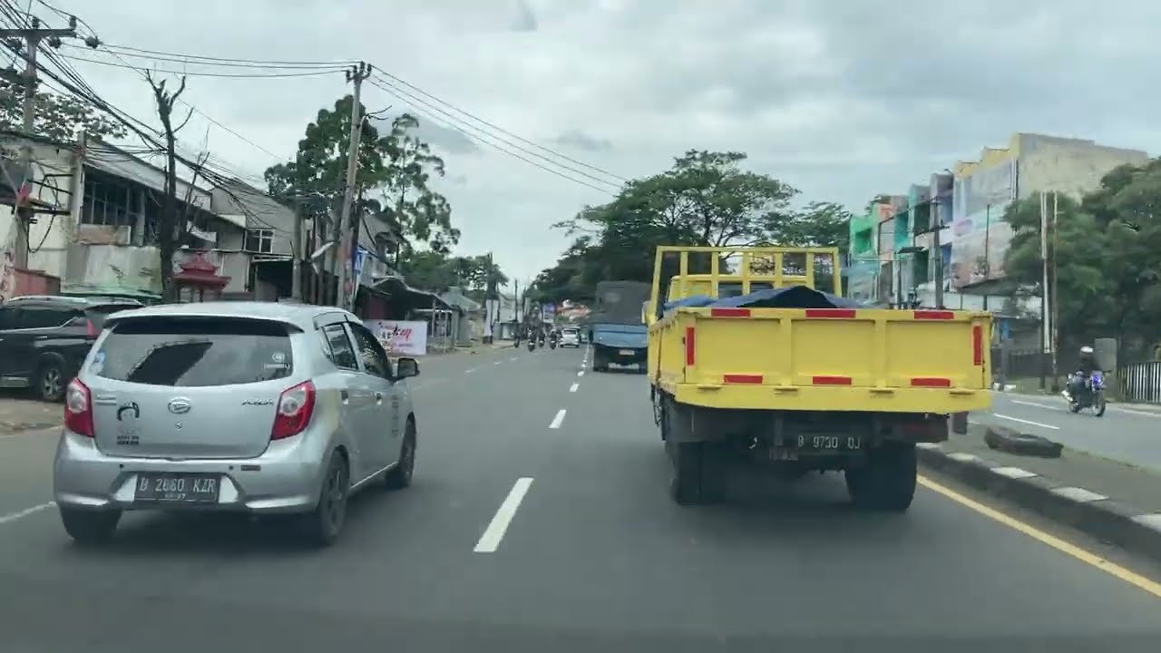 Harjamukti LRT Station Depok to Kota Wisata Cibubur via Transyogi Cibubur ❗️ Nonstop Driving