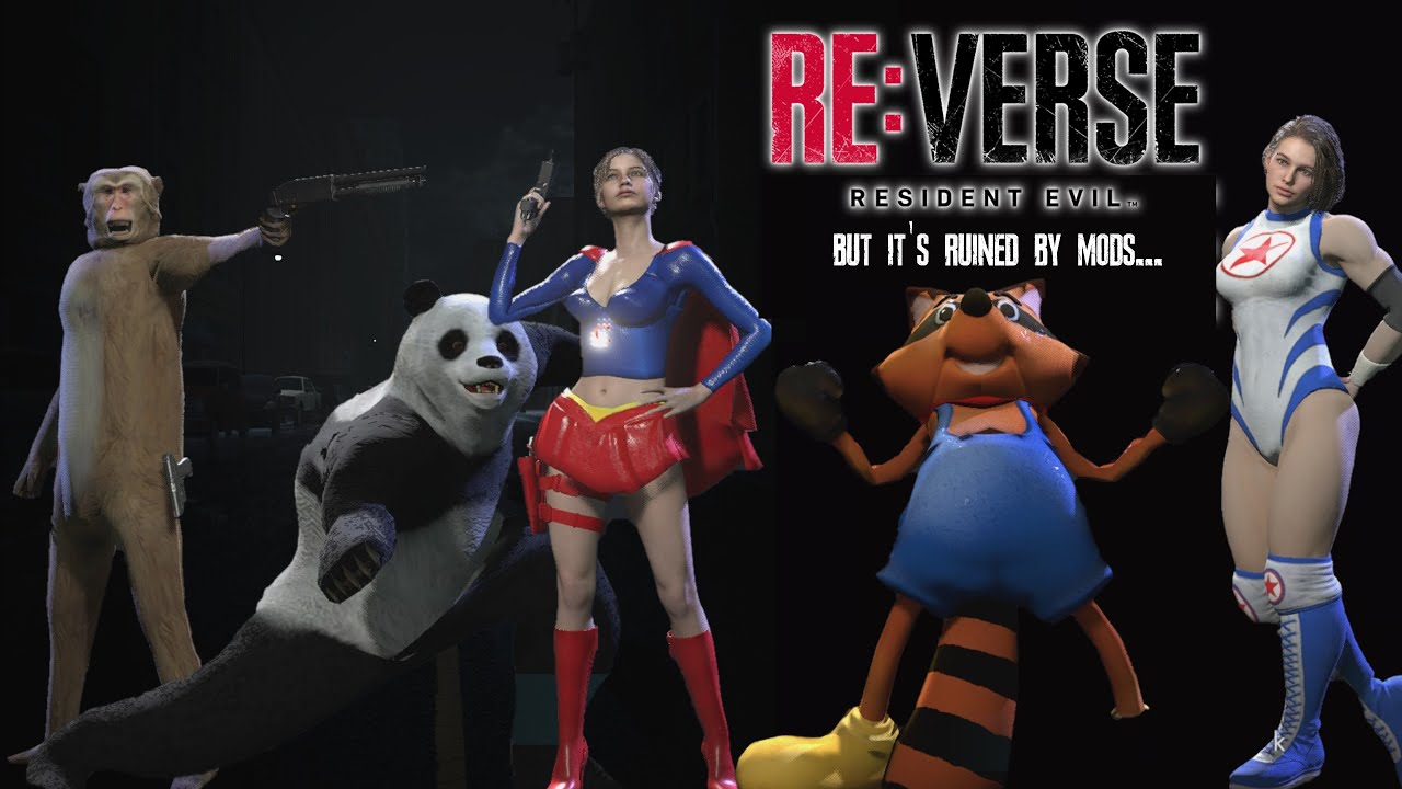 Resident Evil | Re:Verse but it's ruined by mods...