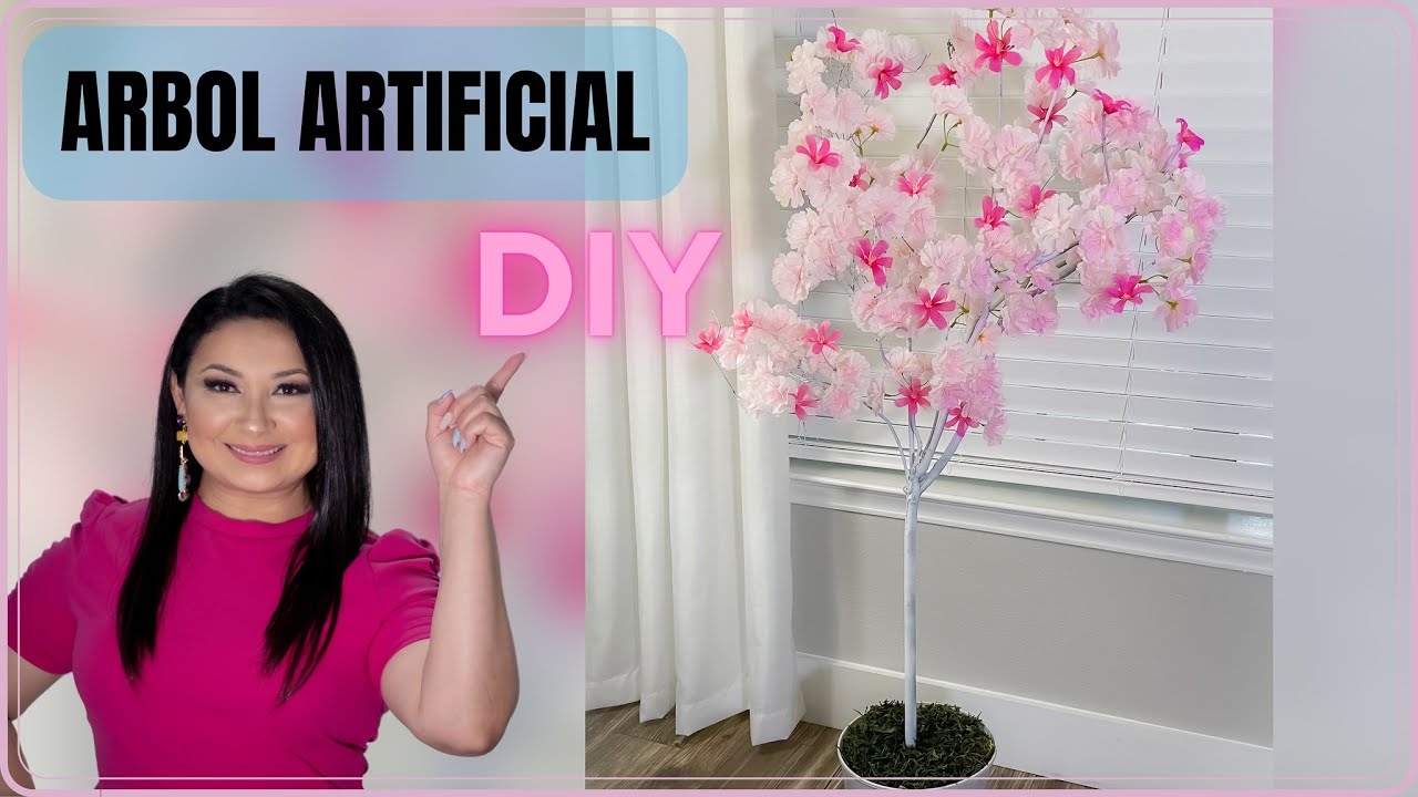 Cómo hacer un ARBOL ARTIFICIAL muy fácil!! / Indoor Tree DIY / Faux Tree  DIY - YouTube